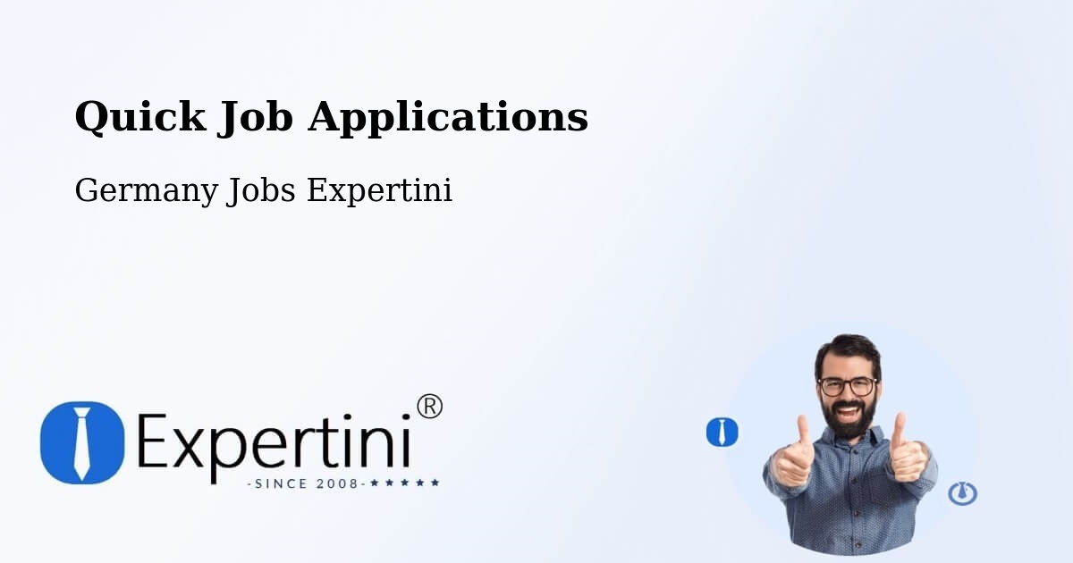Quick Apply Feature – Arnsberg - Germany Jobs Expertini