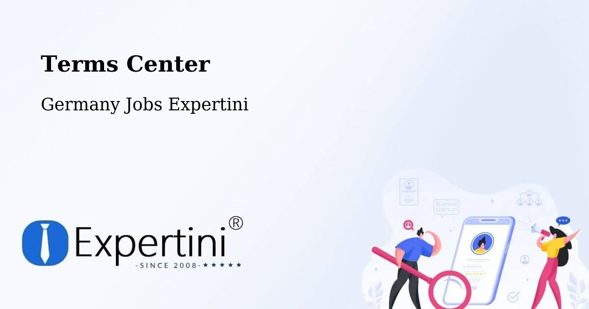 Terms of Service – Arnsberg - Germany Jobs Expertini